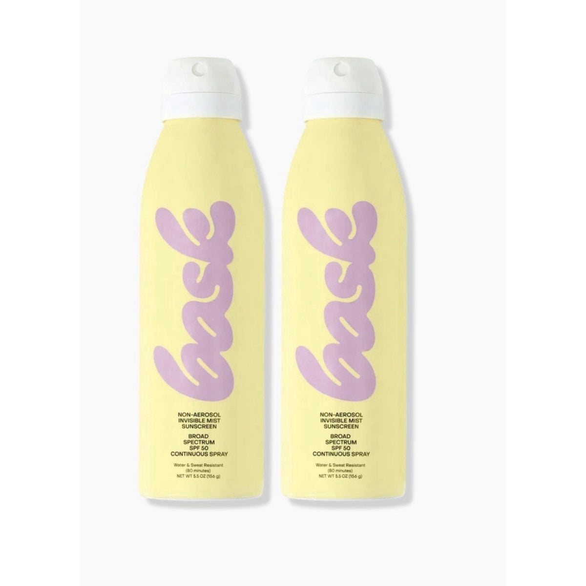 2 Bask Suncare Non-Aerosol Spray SPF 50