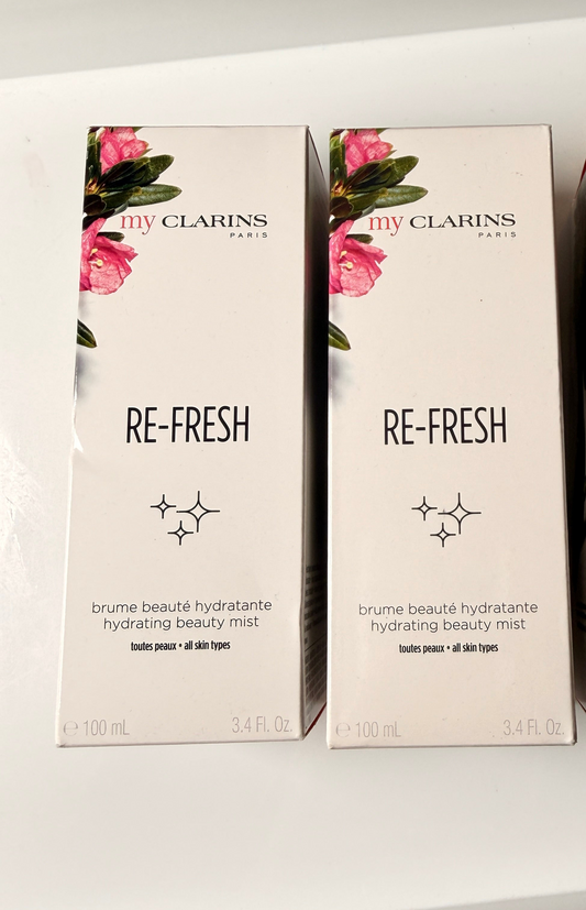 Clarins ReFresh Tonic Mist Bundle of 2