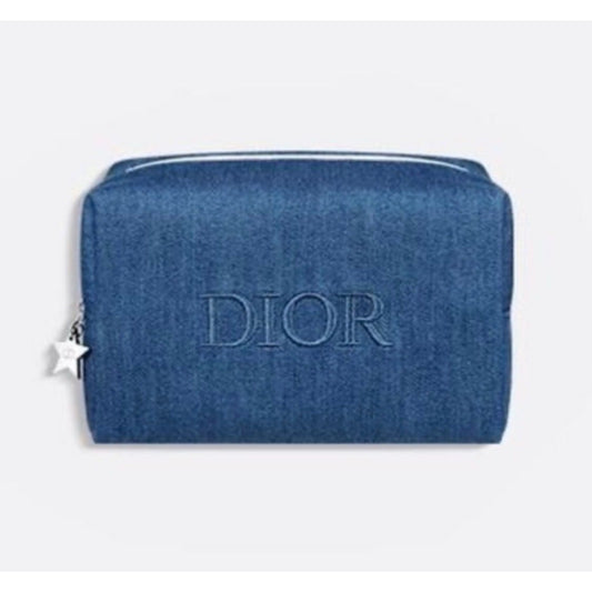 Dior Beauty Denim Cosmetic Bag