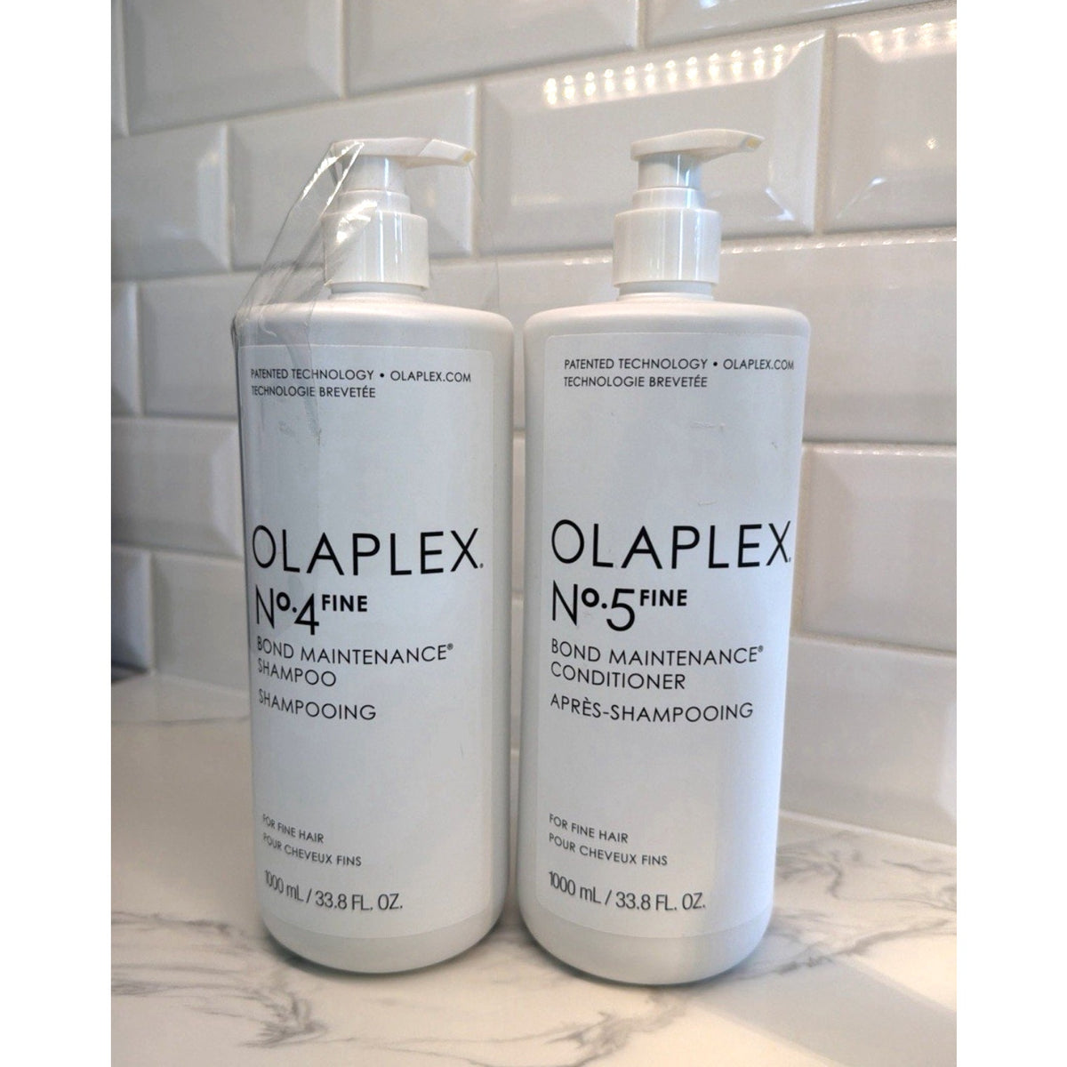 Olaplex FINE NO. 4 Shampoo & NO. 5 Conditioner