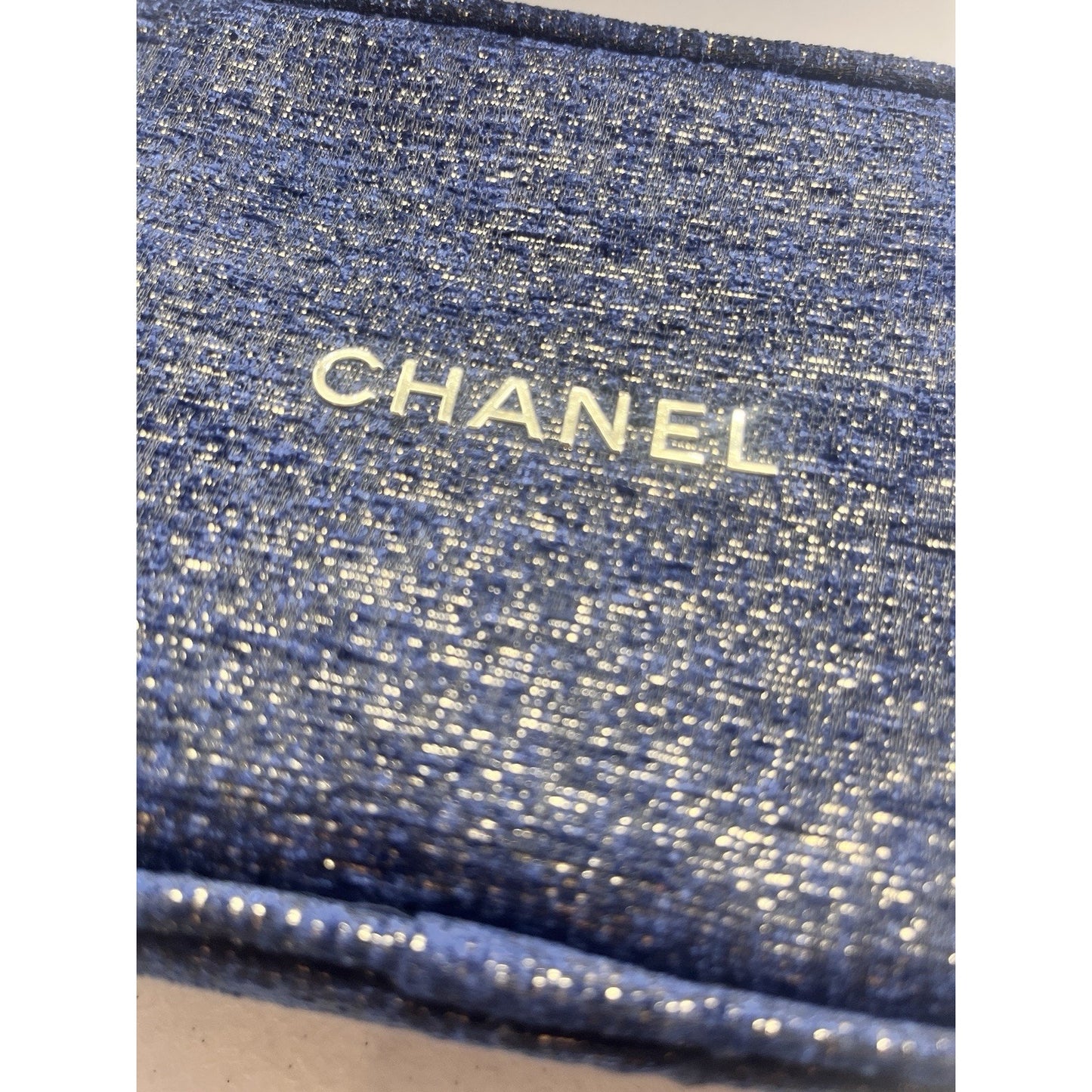 CHANEL Beauty Cosmetic Makeup Bag Pouch