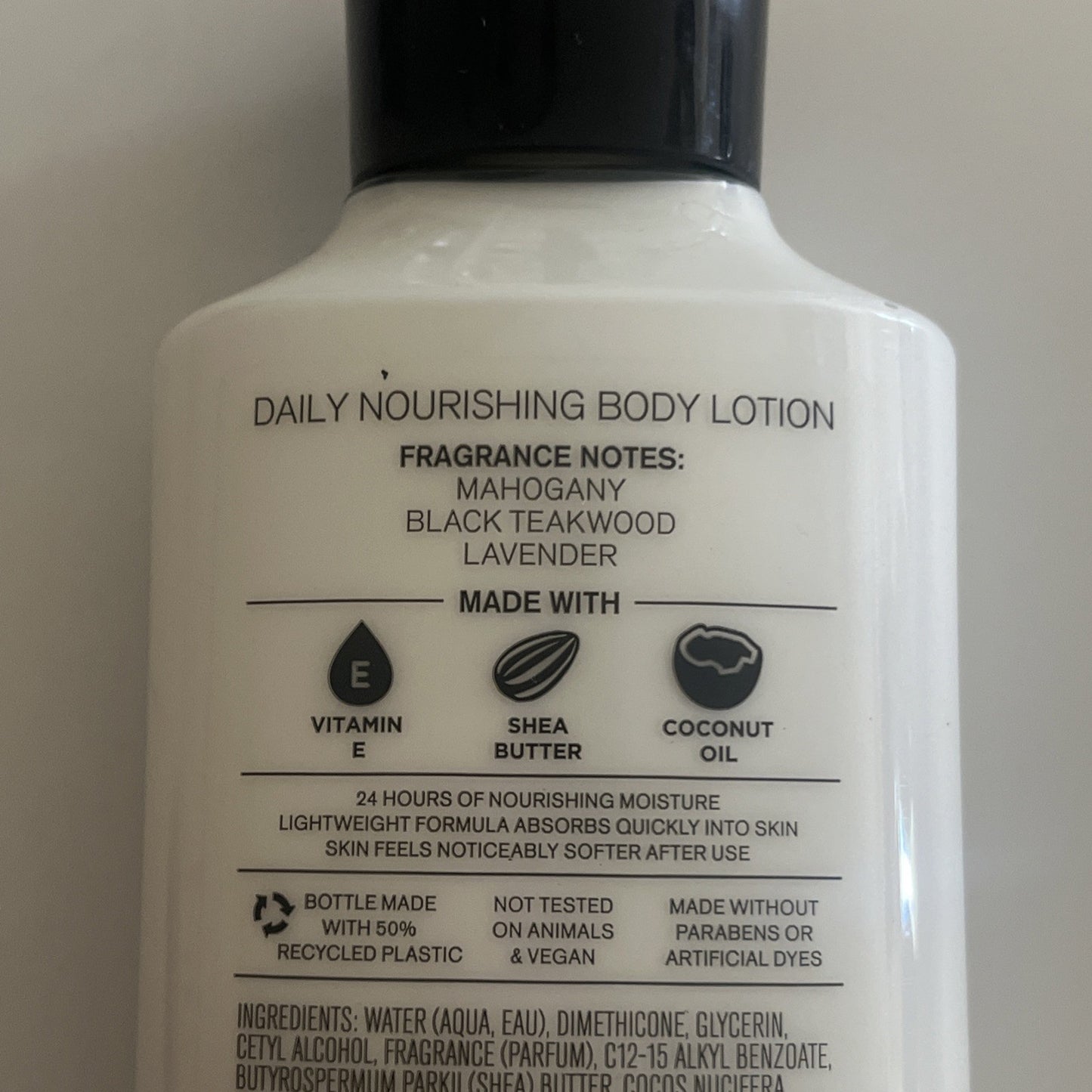Bath & Body Works Mens Collection TEAKWOOD Body Lotion 8oz RARE Retired
