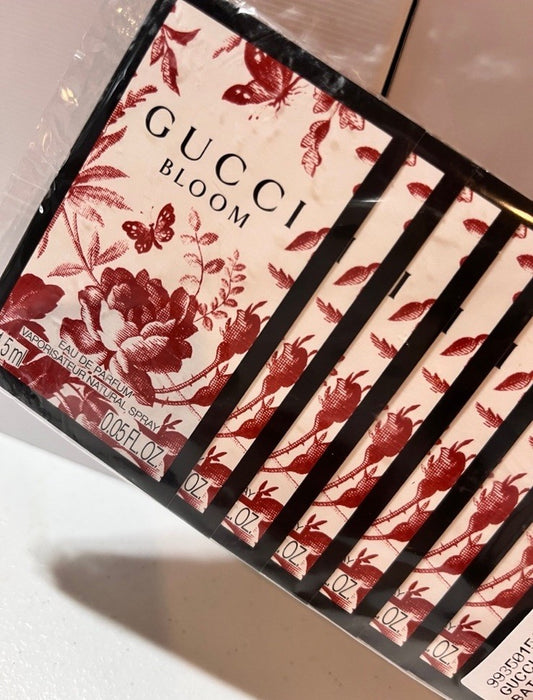 12X Gucci Bloom Eau De Parfum Sample Spray Vials 1.5ml Sealed