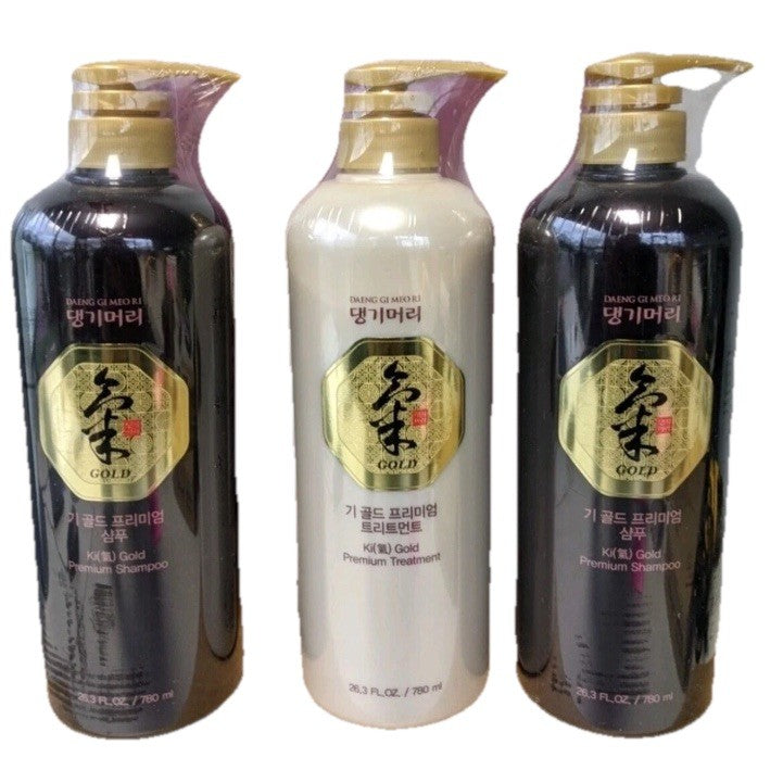 Daeng Gi Meo Ri Ki Gold Premium Hair Set 2 Shampoo + 1 Treatment Professional