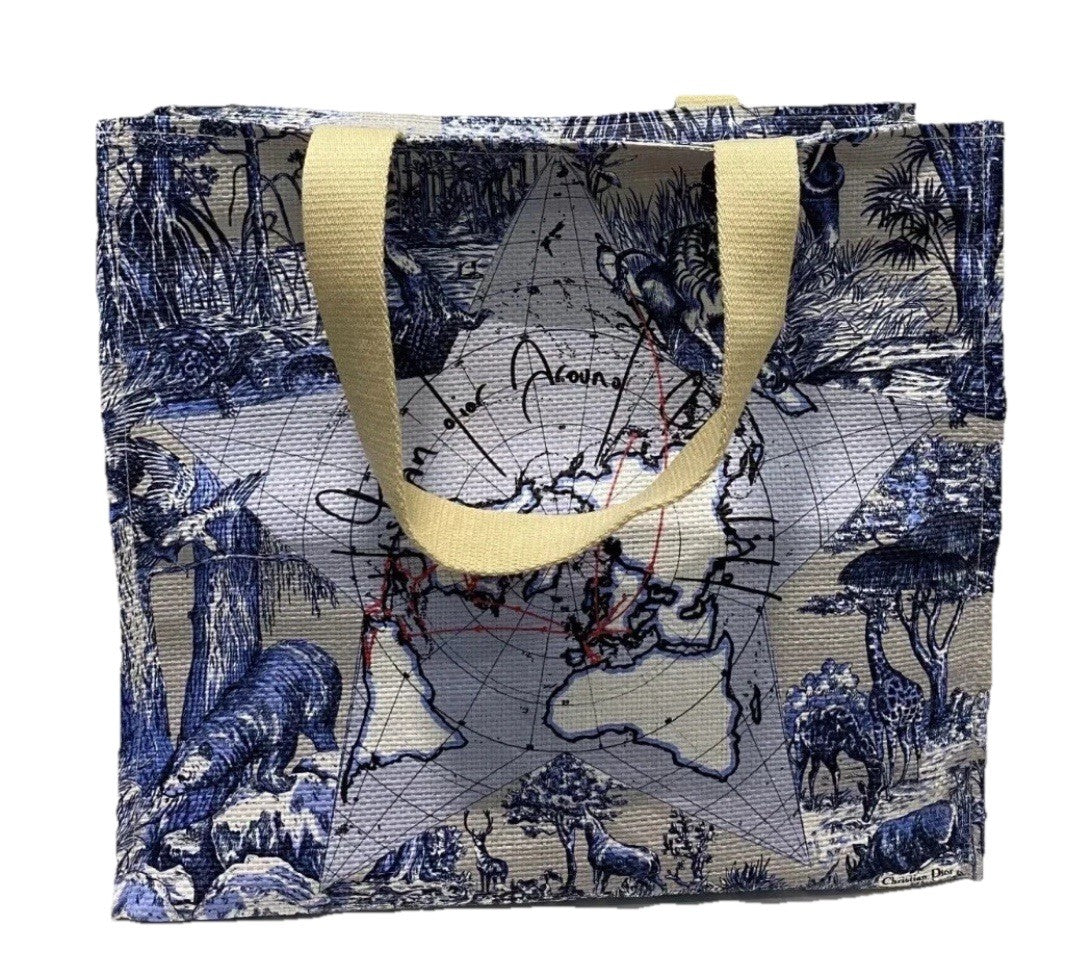 Christian Dior Around the World Beauty VIP Gift Tote Bag NEW Novelty