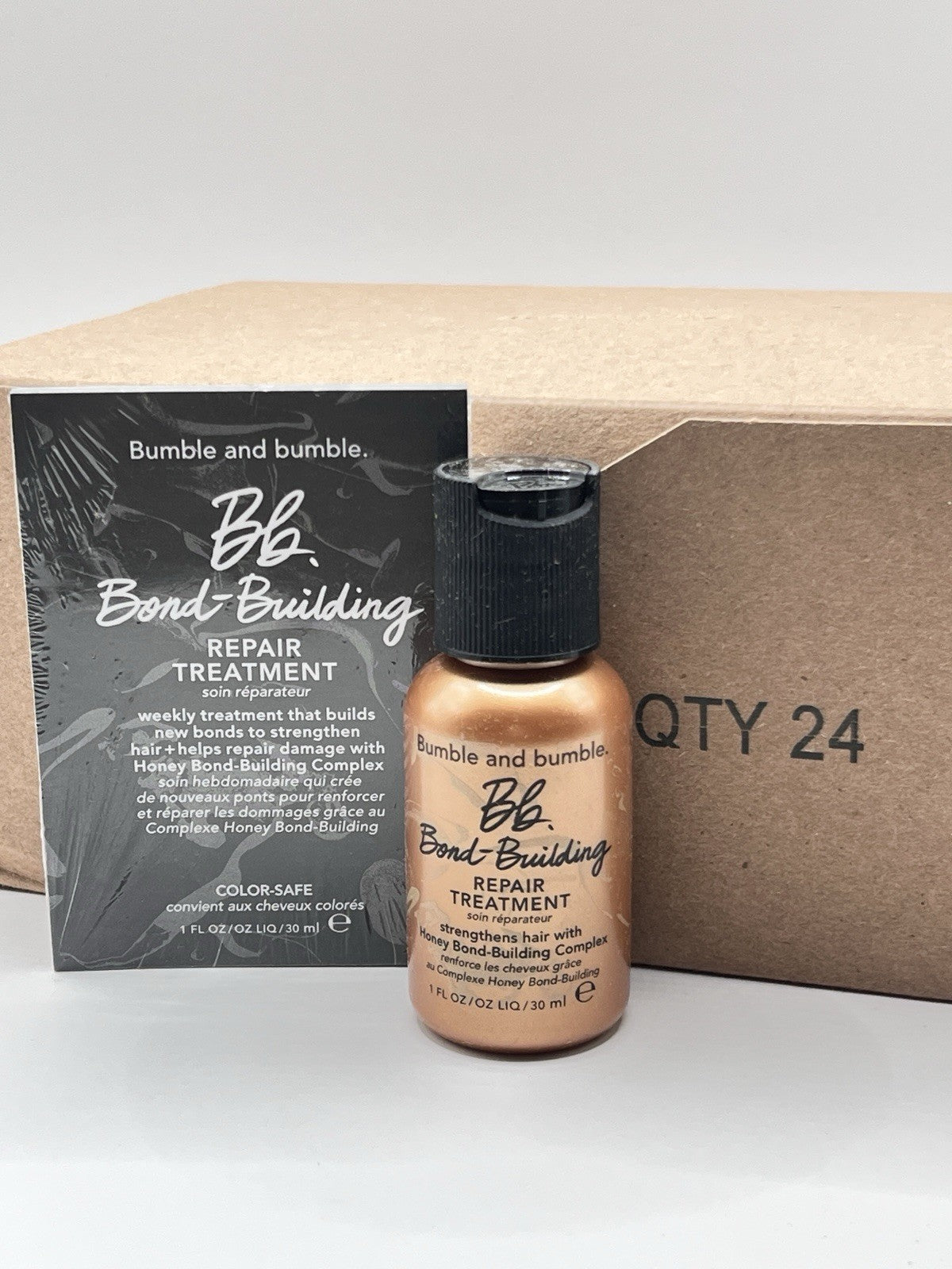 Lot of 24 Bumble and Bumble Honey Bond Building Repair Weekly Treatment 1oz 30ml