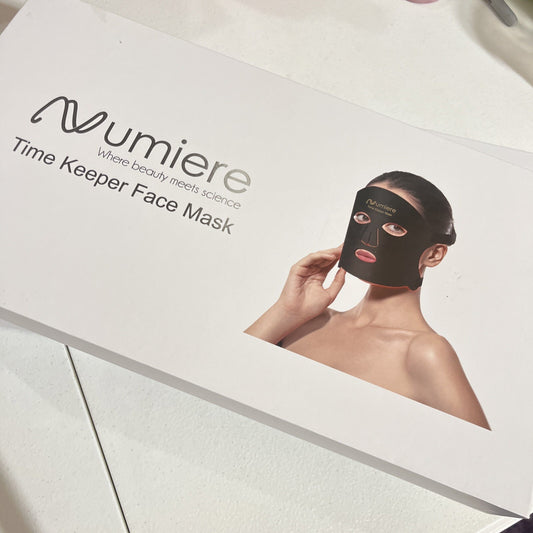 Numiere LED Mask Anti Aging Wearable Device Time Keeper NEW