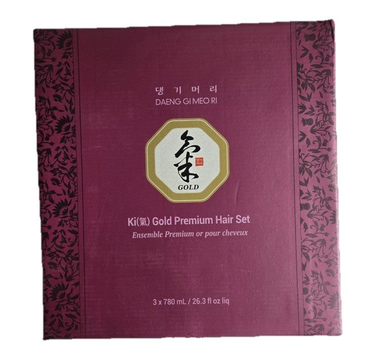 Daeng Gi Meo Ri Ki Gold Premium Hair Set 2 Shampoo + 1 Treatment Professional