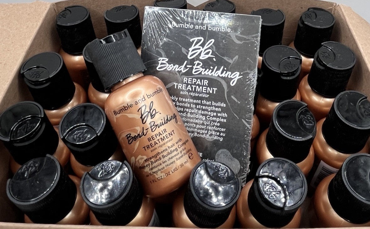 Lot of 24 Bumble and Bumble Honey Bond Building Repair Weekly Treatment 1oz 30ml