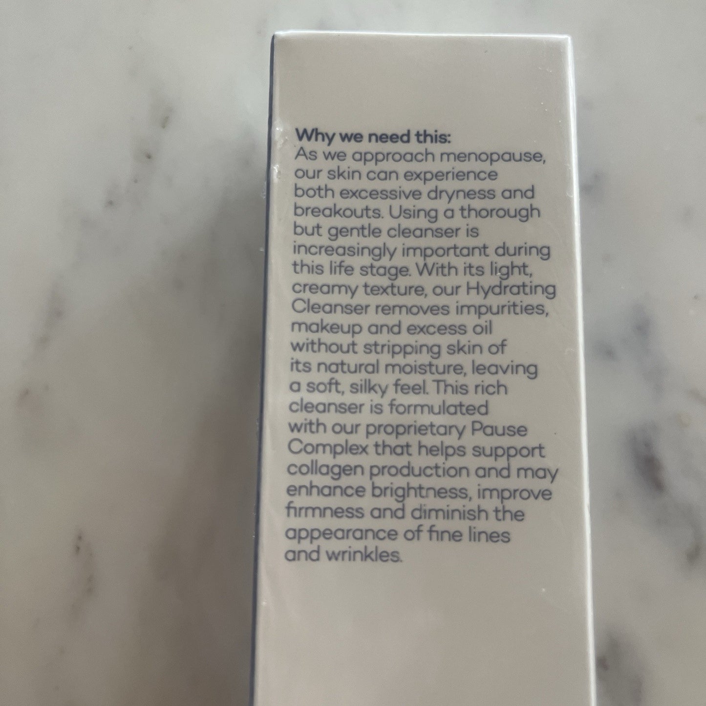 Pause Well Aging Hydrating Cleanser 3.5oz New Sealed.