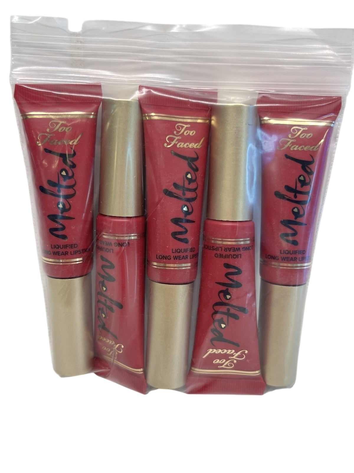 Too Faced Lipstick Melted BERRY Matte Liquid Long Wear Lot of 5