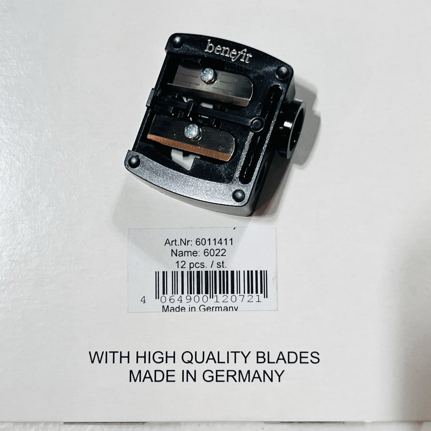 Benefit Cosmetics Eyeliner Makeup Pencil Sharpener Black Wholesale Pack of 12