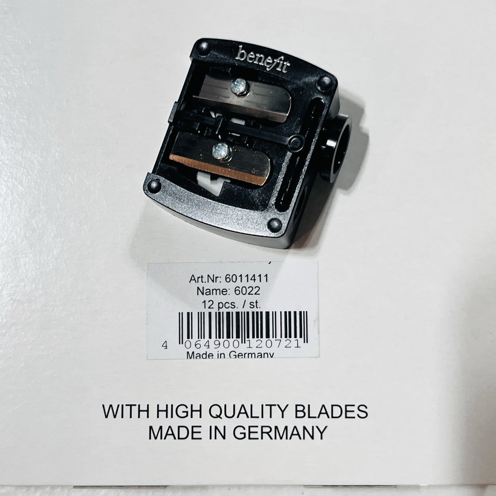 Benefit Cosmetics Eyeliner Makeup Pencil Sharpener Black Wholesale Pack of 12