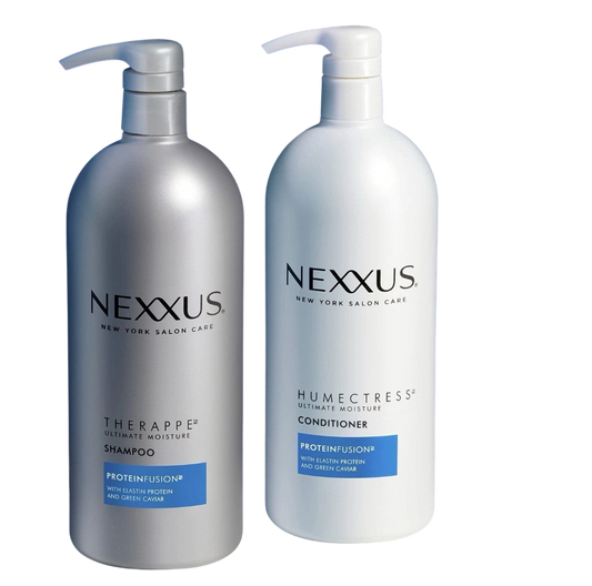 Nexxus Shampoo and Conditioner Therappe Humectress 2 Count Dry Hair