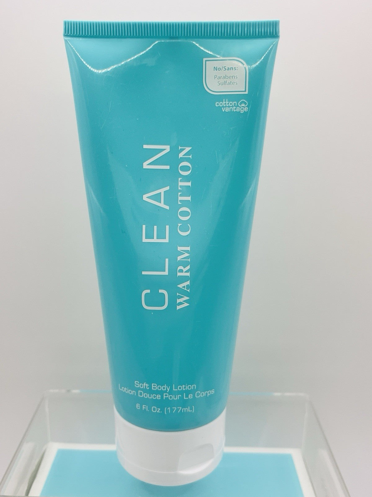 Clean Warm Cotton Set Parfum Spray 1 oz Body Lotion Shower Gel 6oz 3 pc Bundle