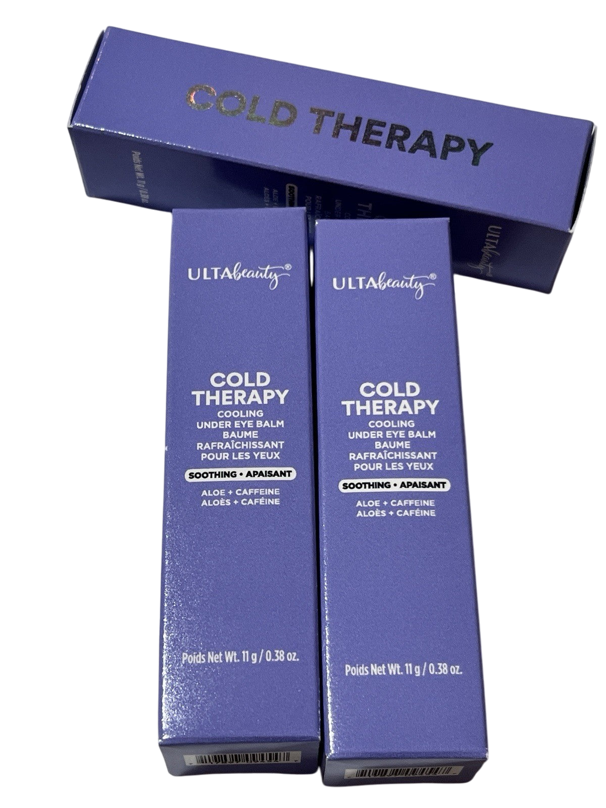 Lot Of 3 Ulta Beauty Cold Therapy Cooling Under Eye Balm