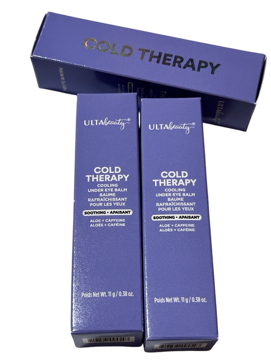 Lot Of 3 Ulta Beauty Cold Therapy Cooling Under Eye Balm