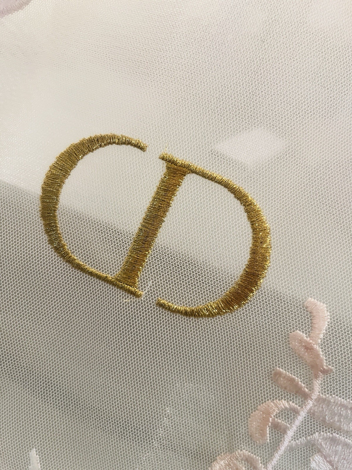 Christian Dior Beauty  Butterflies parfums Makeup VIP Gift Mesh Large Tote Bag