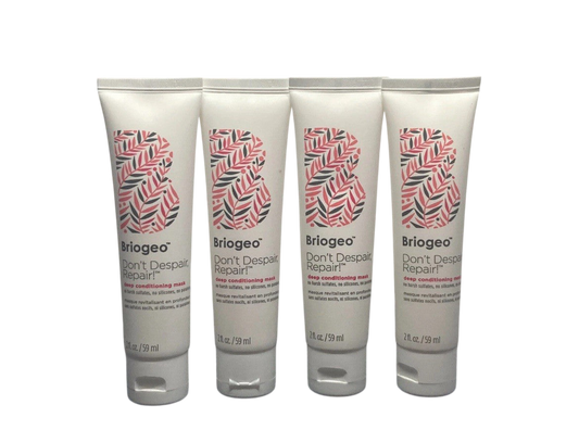 4 Briogeo Don't Despair Repair Deep Conditioning Hair Mask 2oz 8oz Total Sealed