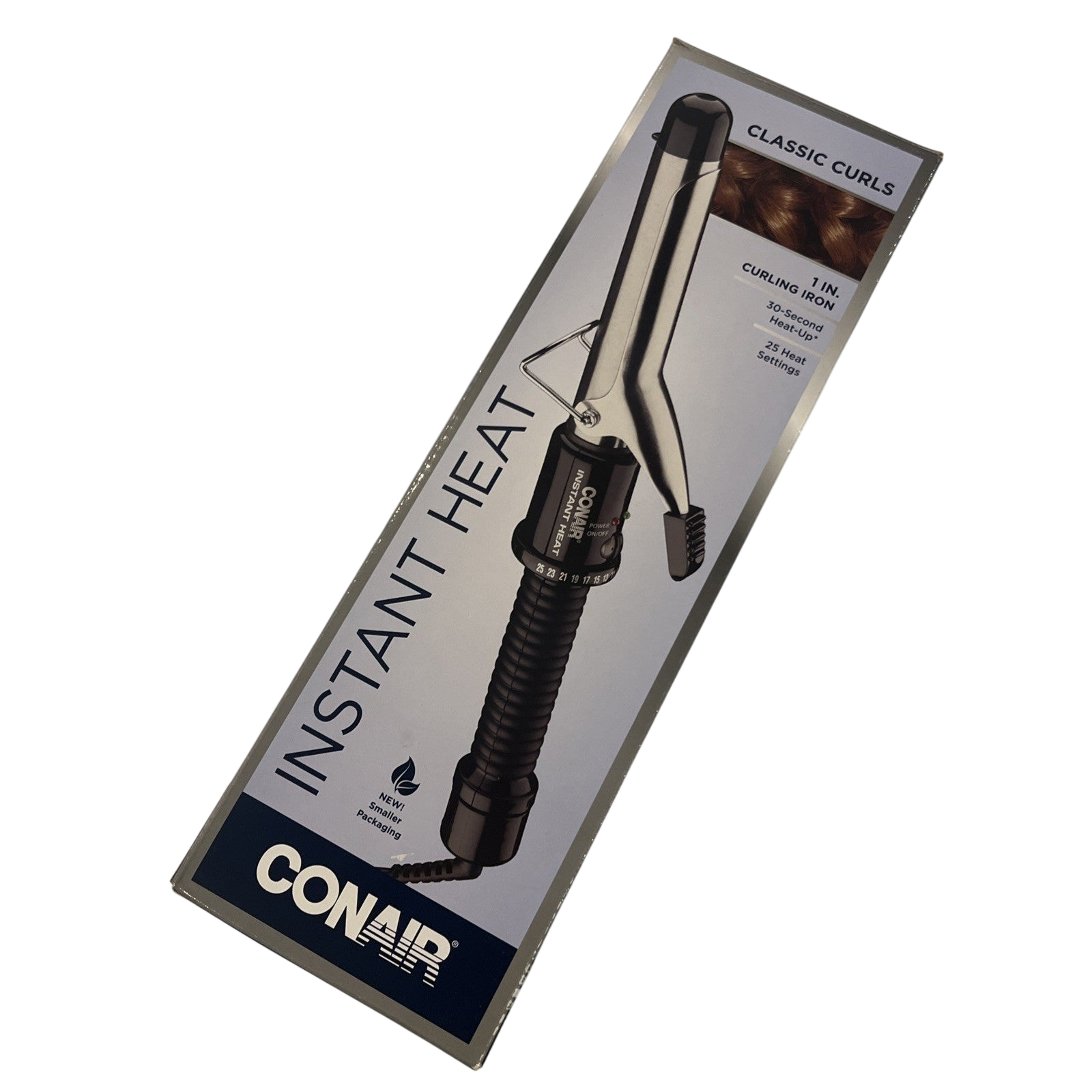 Conair 1 inch Curling Iron Instant Heat Auto Off Classic Curls