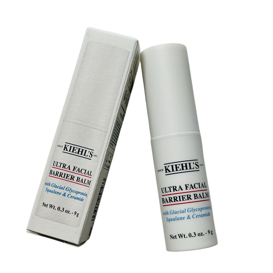 2 x Kiehls Ultra Facial Barrier Balm Squalane & Ceramide 0.3oz Restore Hydrate