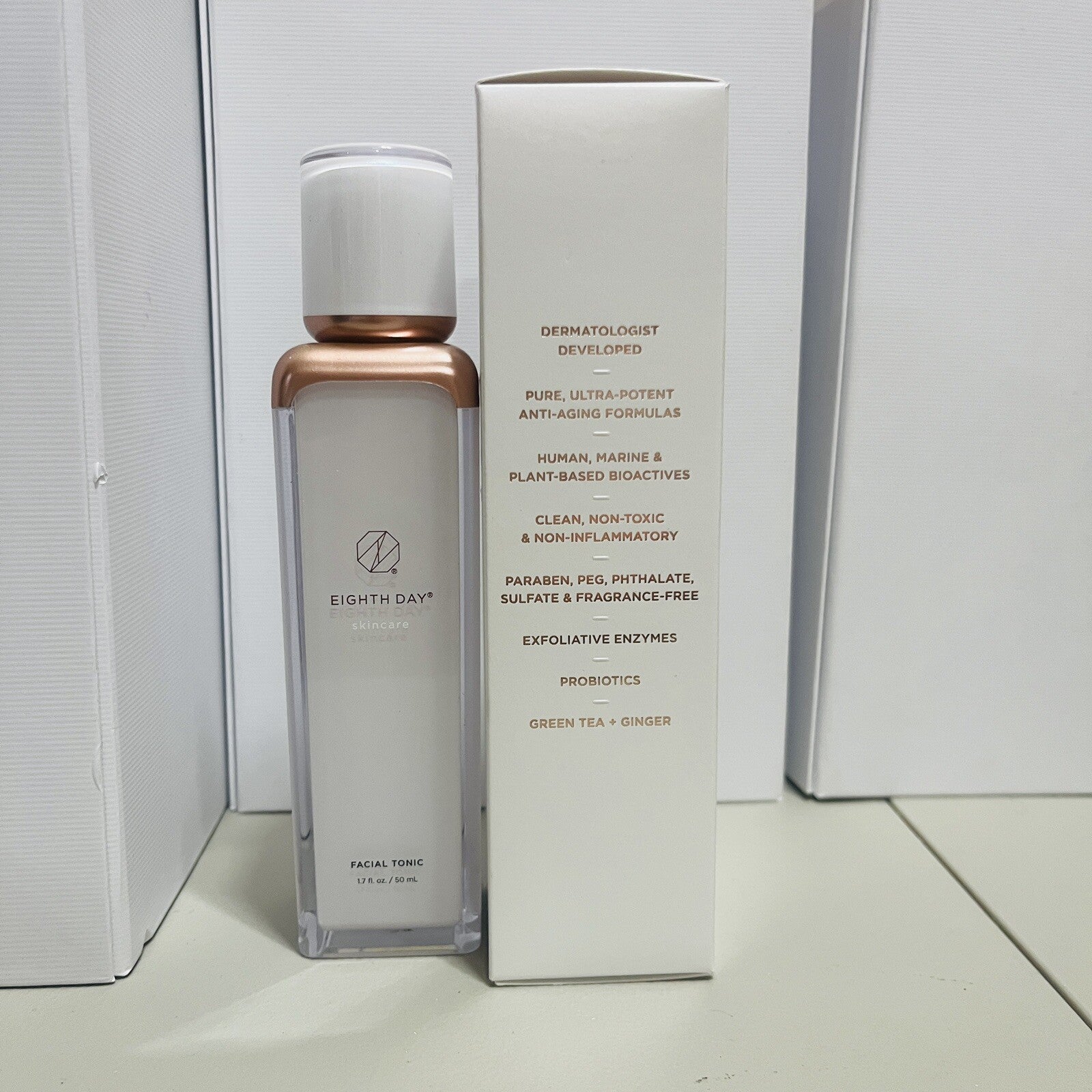 Eighth Day Cleanser Facial Cleansing Gel 1.7oz NEW