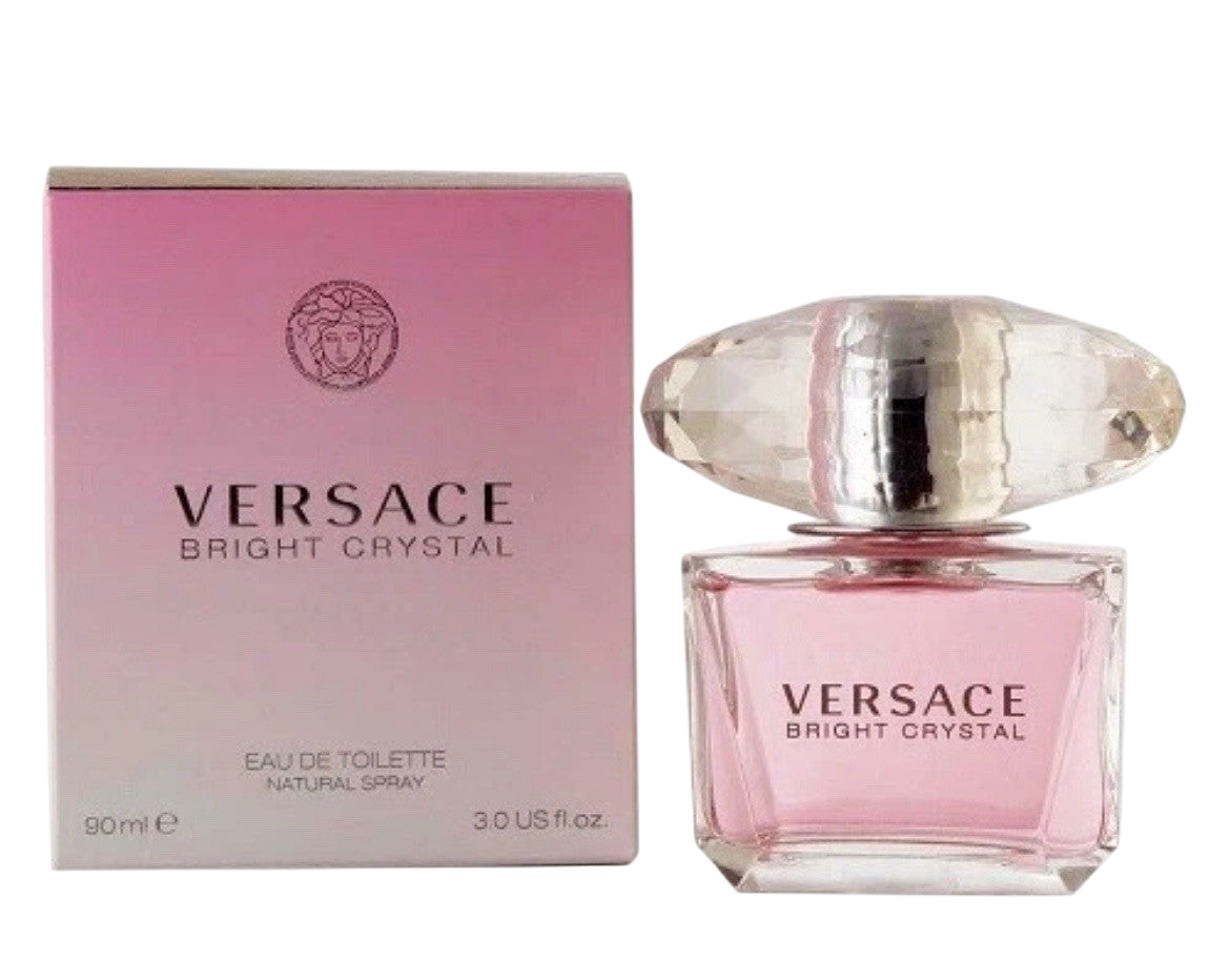 VERSACE Bright Crystal Eau De Toilette 3.0oz 90ml Sealed