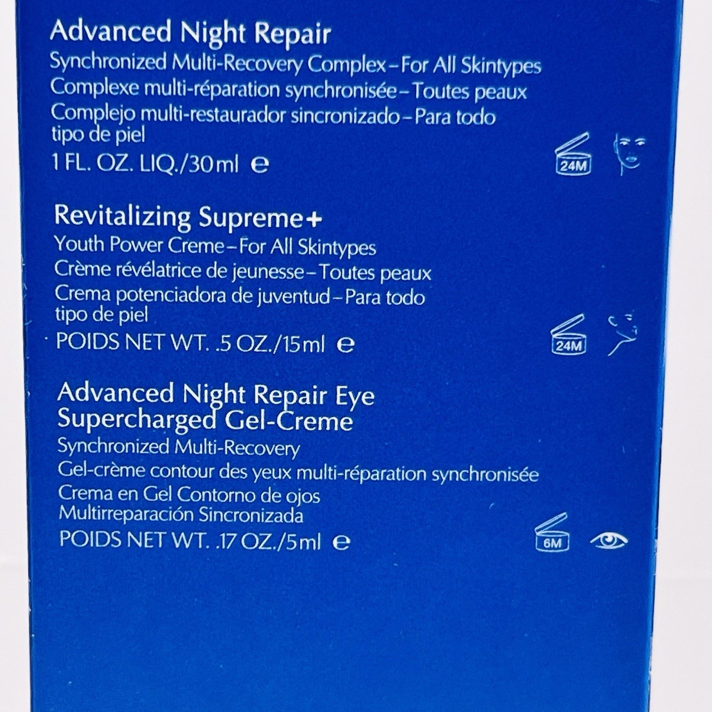 ESTEE LAUDER Gift Set Night Time Experts ADVANCED NIGHT REPAIR 1oz 3 Piece NEW