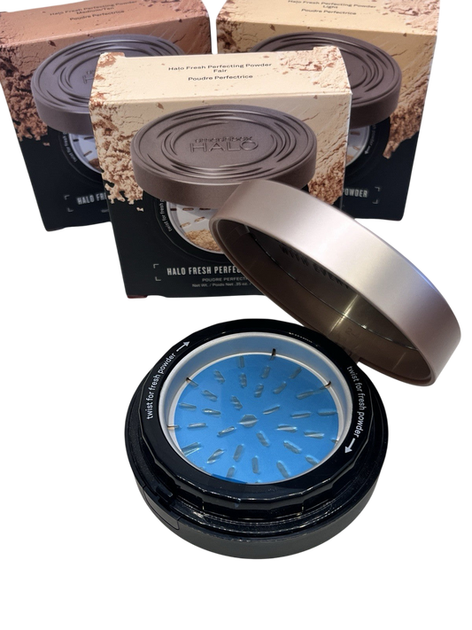 Smashbox Halo Fresh Perfecting Powder MEDIUM 35oz 10g New In Box