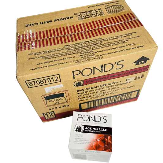 12 x PONDS Miracle Wrinkle Cream Corrector SPF 18 
