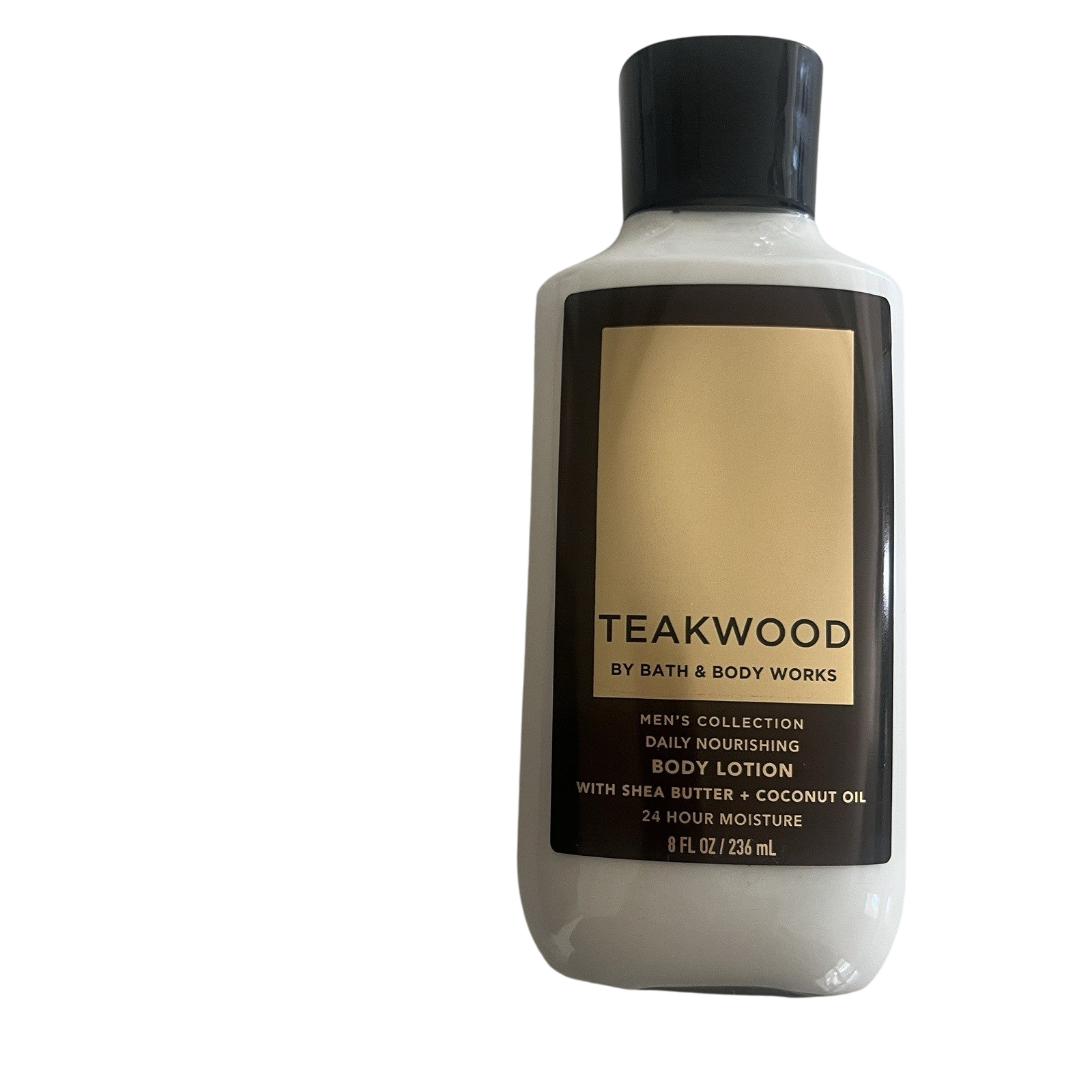 Bath & Body Works Mens Collection TEAKWOOD Body Lotion 8oz RARE Retired