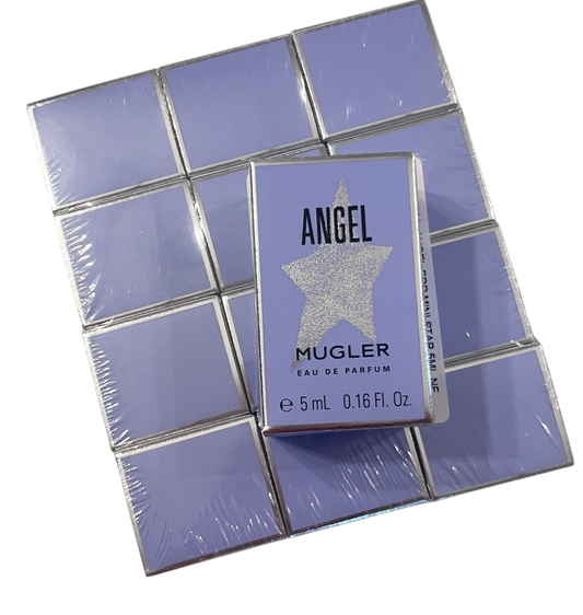 12 x ANGEL by Mugler Parfum 5ml 0.16oz Travel Splash Dabber NEW Case