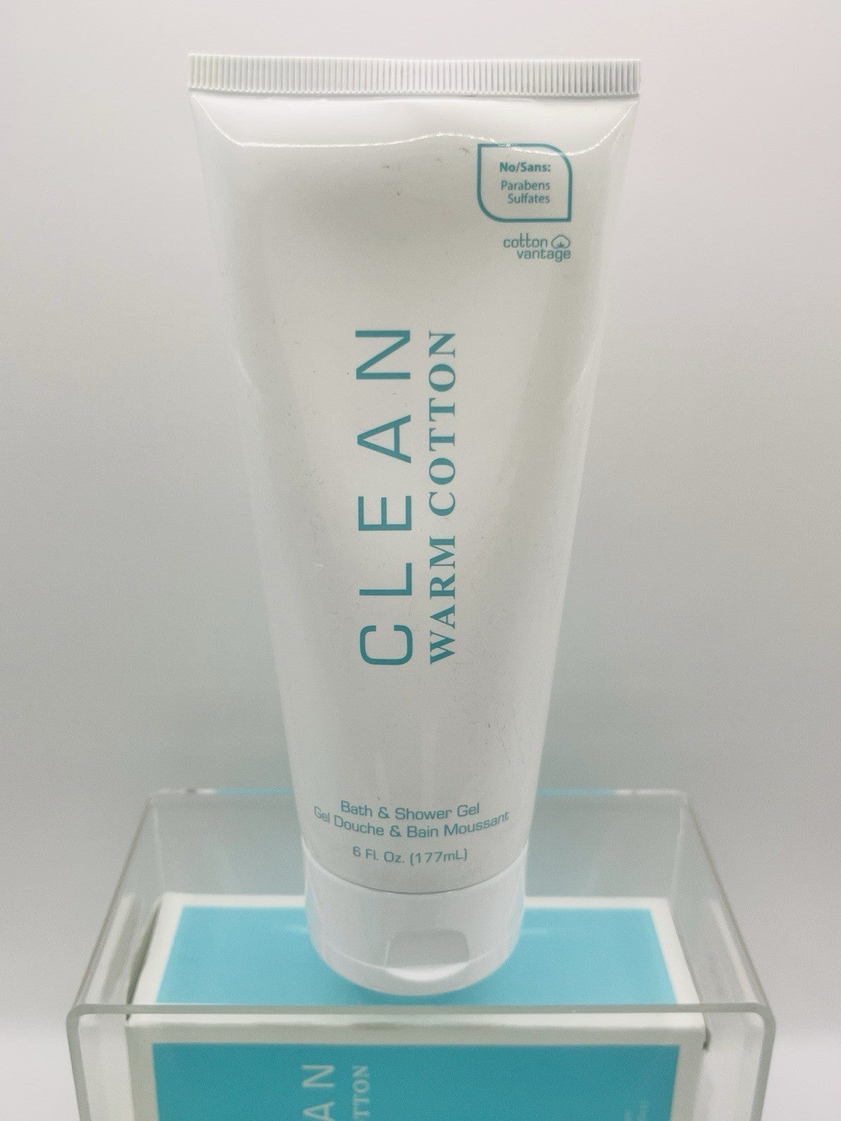 Clean Warm Cotton Set Parfum Spray 1 oz Body Lotion Shower Gel 6oz 3 pc Bundle