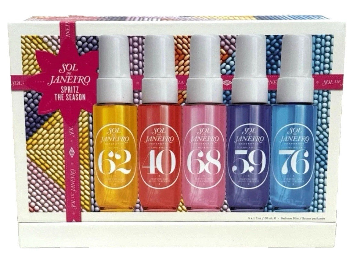Sol de Janeiro Mist and Mingle Cheirosa Mini Fragrance Gift Set BRAND NEW