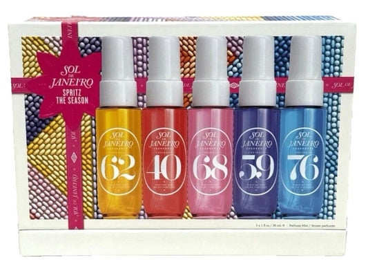 Sol de Janeiro Mist and Mingle Cheirosa Mini Fragrance Gift Set BRAND NEW