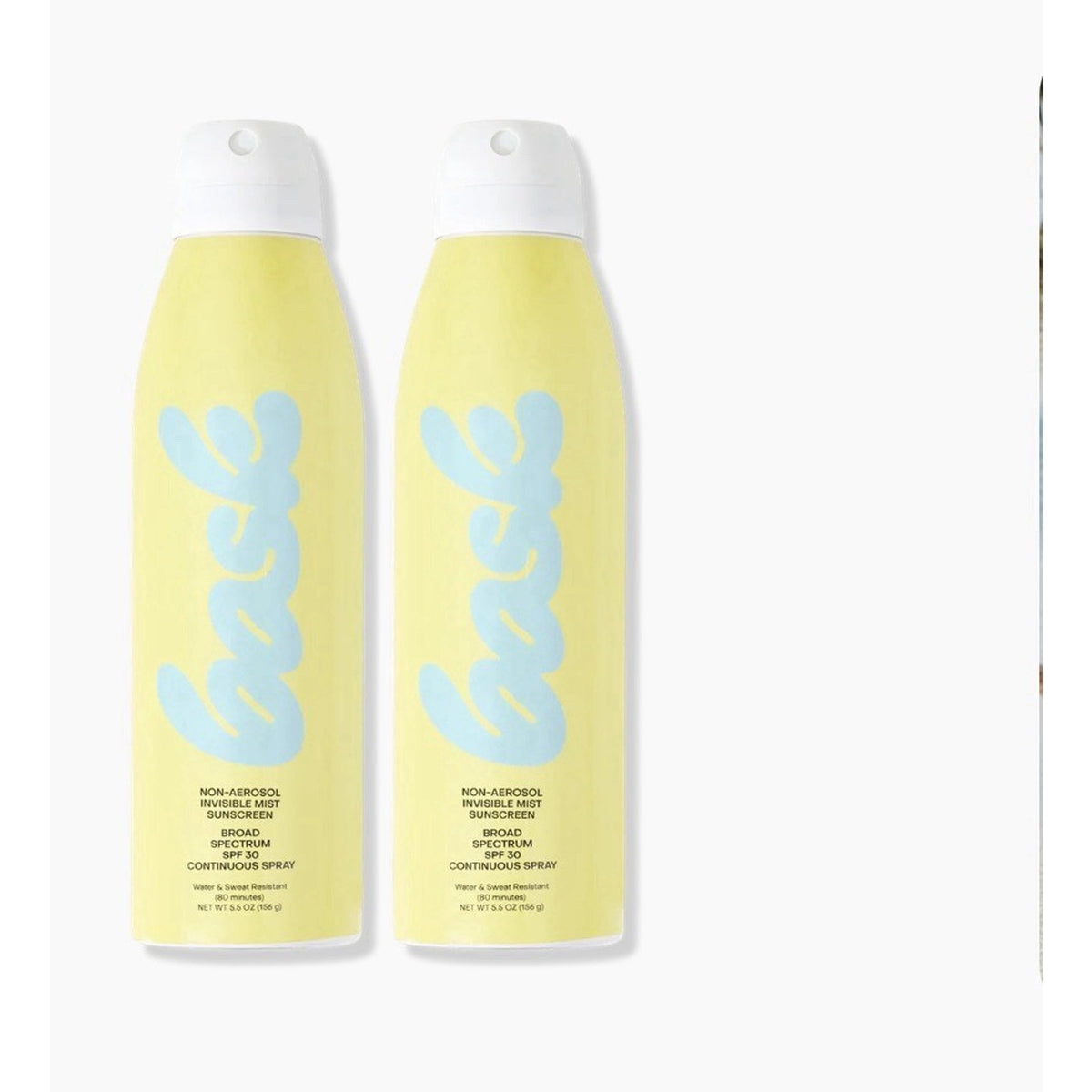 2 Bask Suncare Non-Aerosol Spray SPF 30