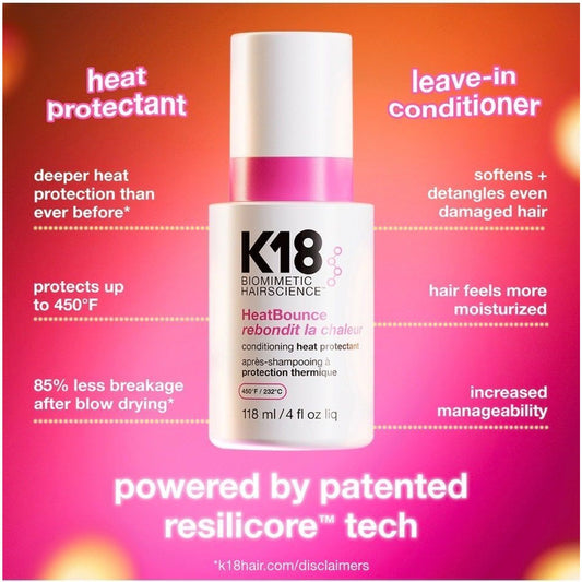 K18 Heat Bounce Conditioning Protectant