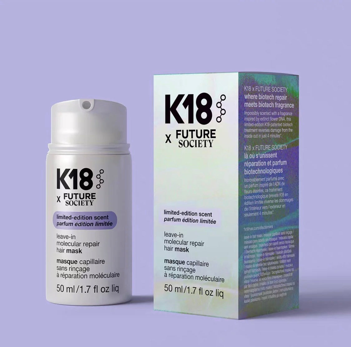 K18 Future Society Leave-In Repair Hair Mask