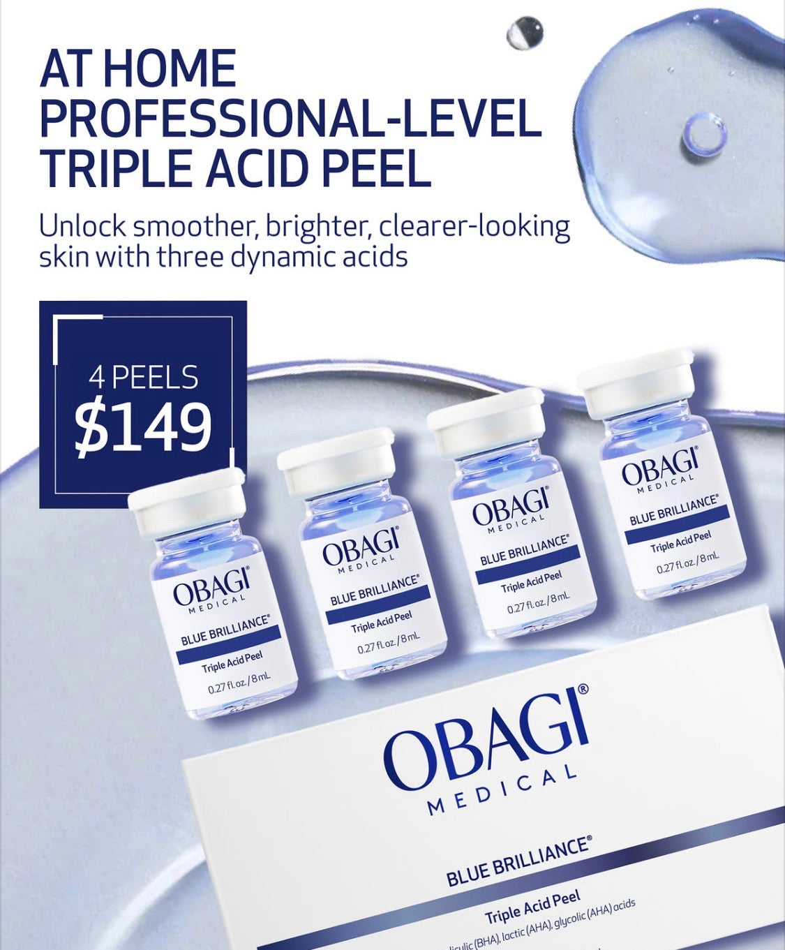 Obagi Blue Brilliance At Home Peel