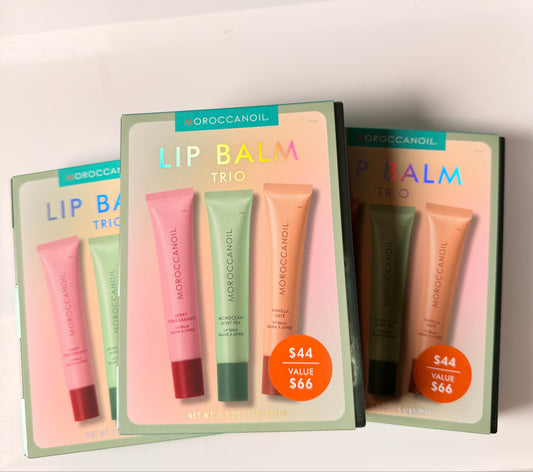 Moroccanoil Lip Balm Trio
