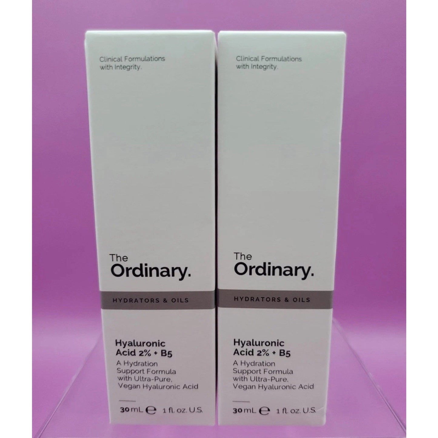 2 PACK The Ordinary Lactic Acid 5%+ HA Exfoliating Serum
