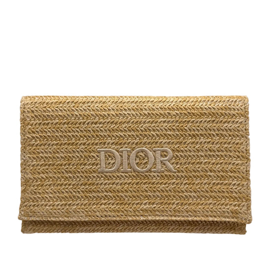 Dior Beauty Raffia Clutch