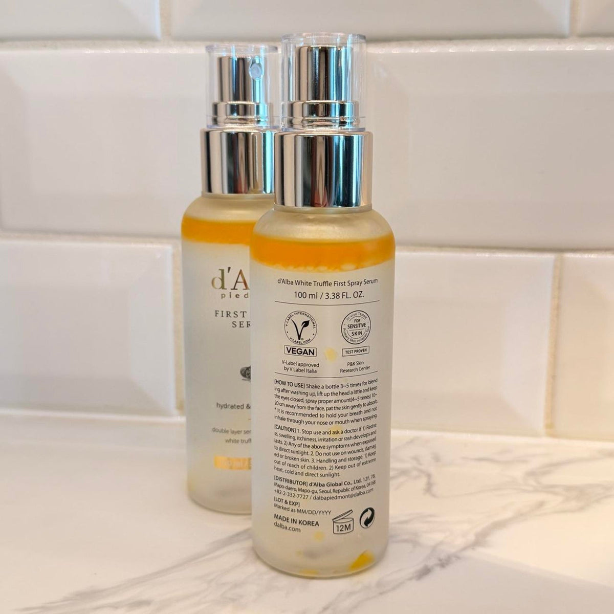 D'alba First Serum Truffle Spray Set