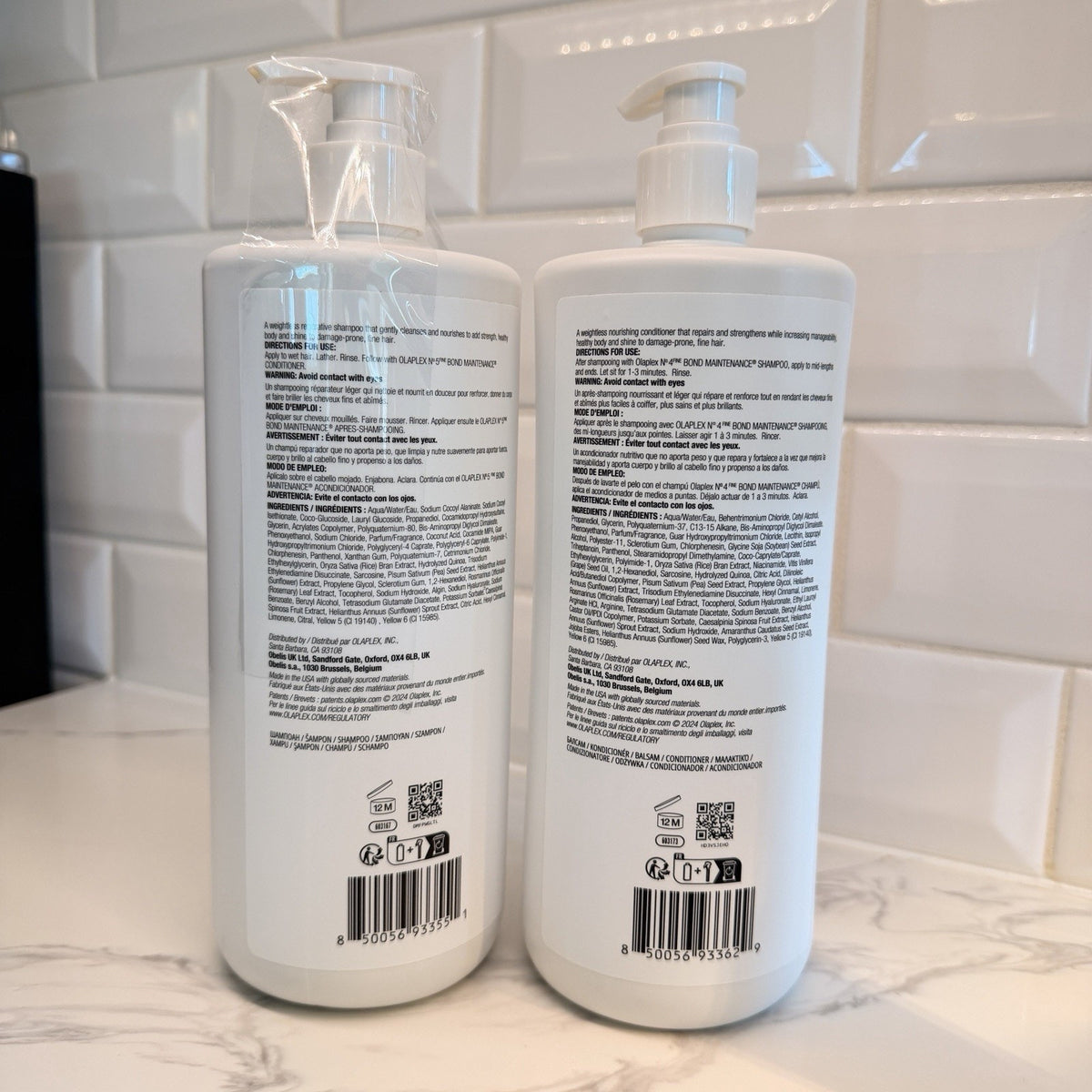 Olaplex FINE NO. 4 Shampoo & NO. 5 Conditioner