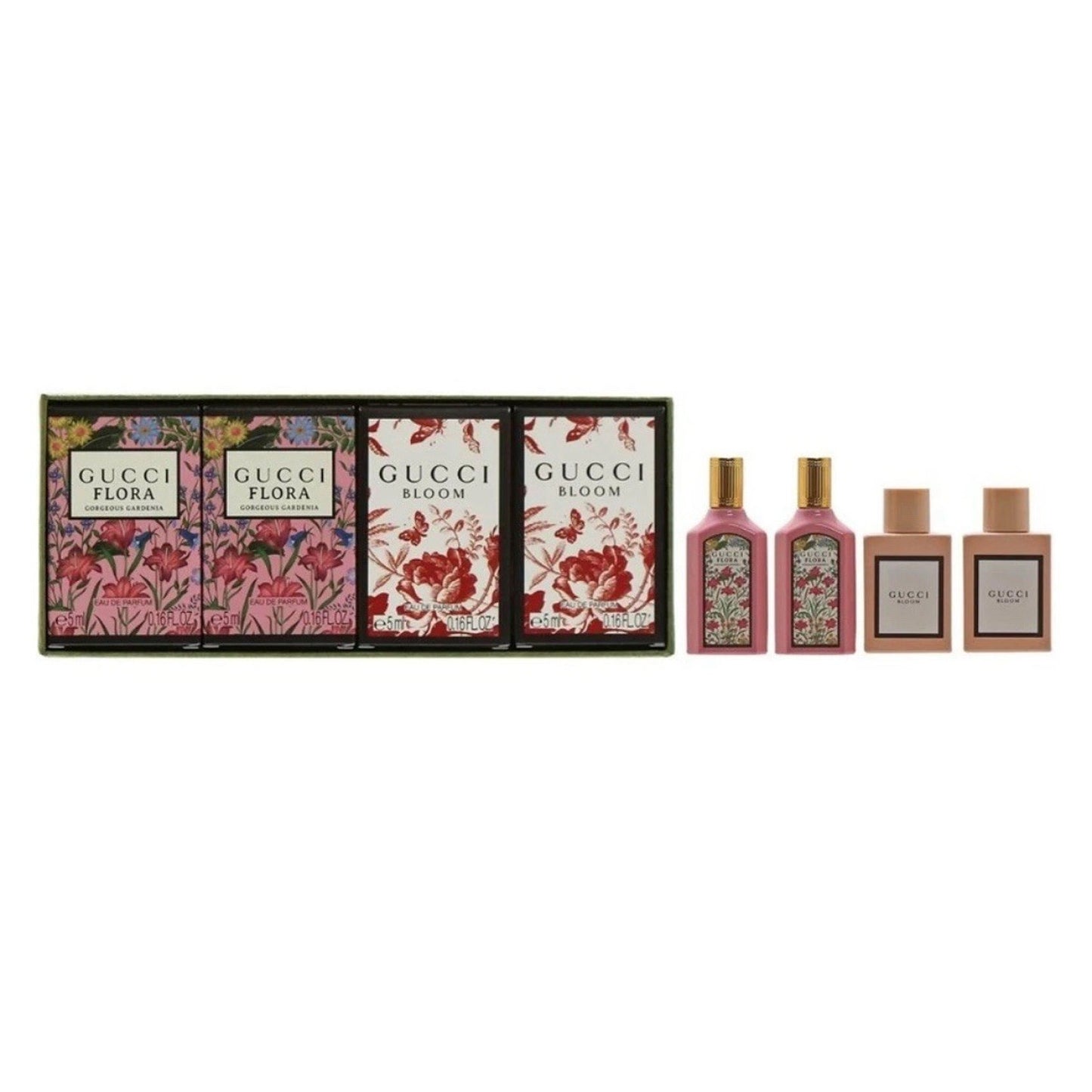 Gucci Bloom and Flora Gift Set 4 pcs Travel