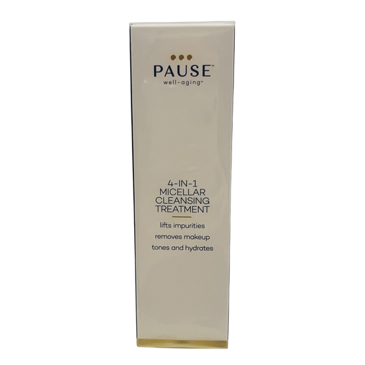 Pause Well Aging 4 in 1 Micellar Cleansing Treatment 6oz New Sealed